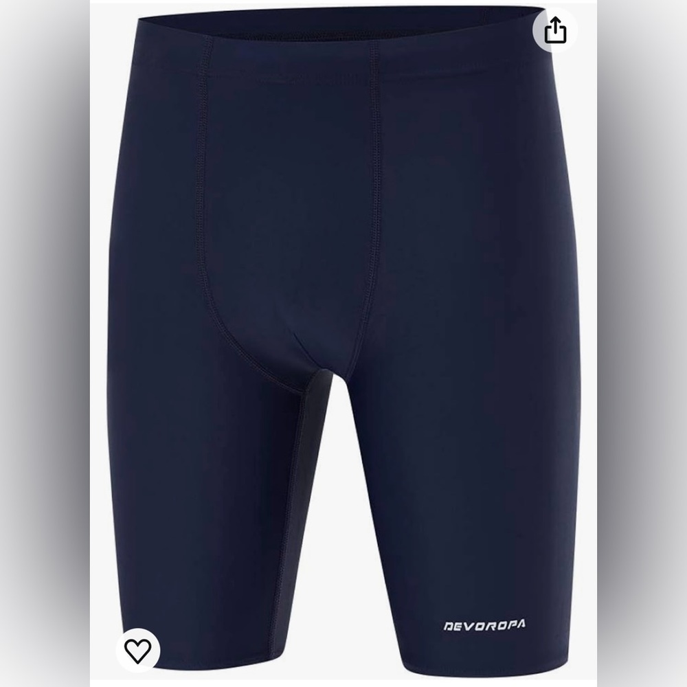 DEVOROPA Swim Jammers Youth Competitive Quick Dry Athletic Shorts UPF 50+